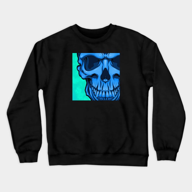 Skully July Day 24 Crewneck Sweatshirt by CraigCutler